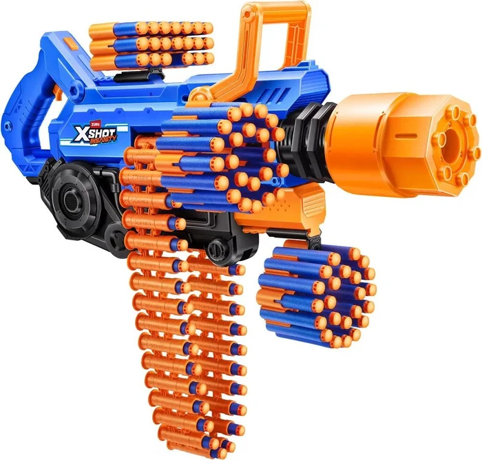 ZURU XSHOT Insanity - Blaster Smoke N Barrel (inkl. 72 Darts)