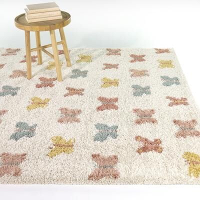 Balta Rugs Kirsten Kids Butterflies Area Rug