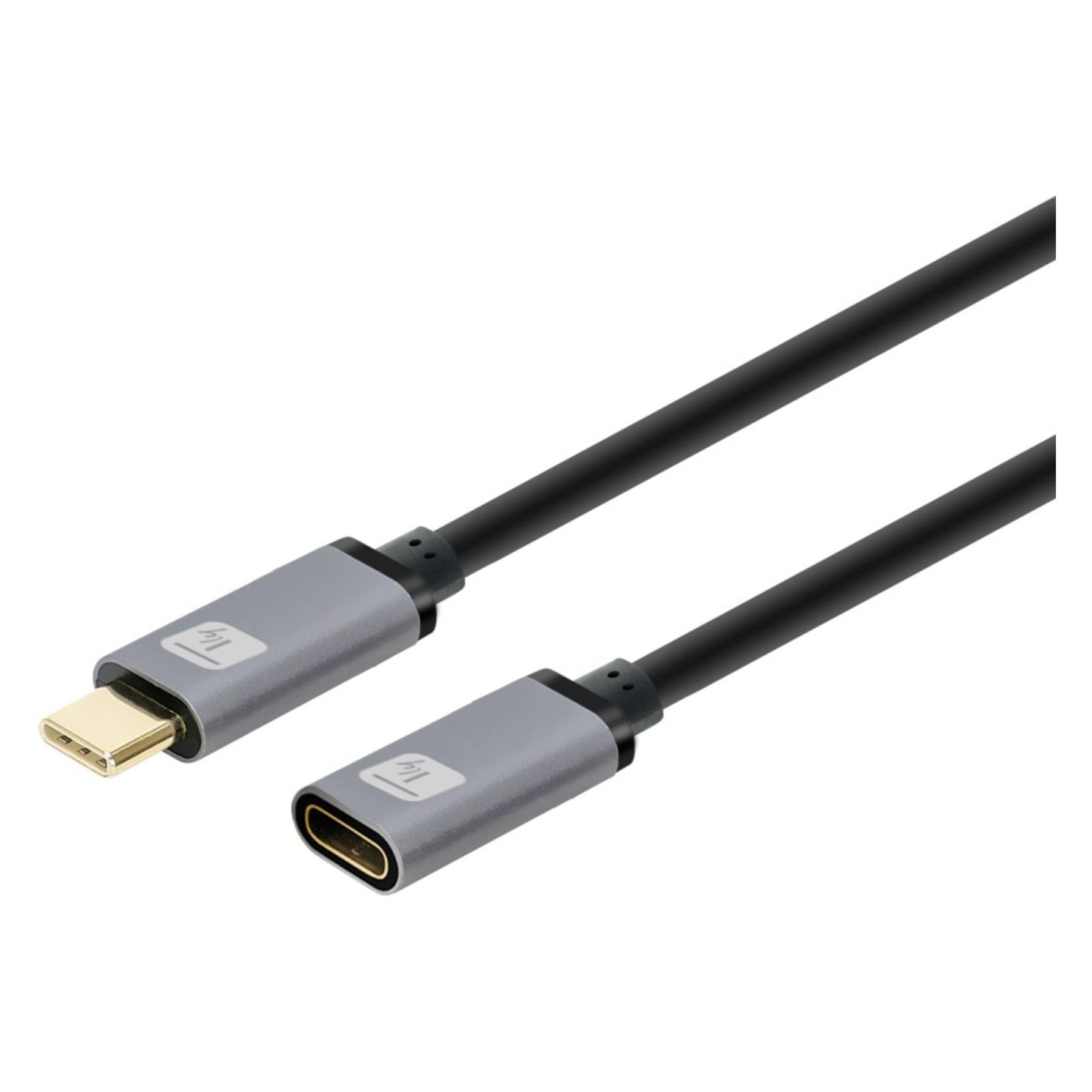 Techly USB 3.2 Gen 2 USB-C M/F E-Mark (1 m, USB 3.2 Gen 2) (364361)