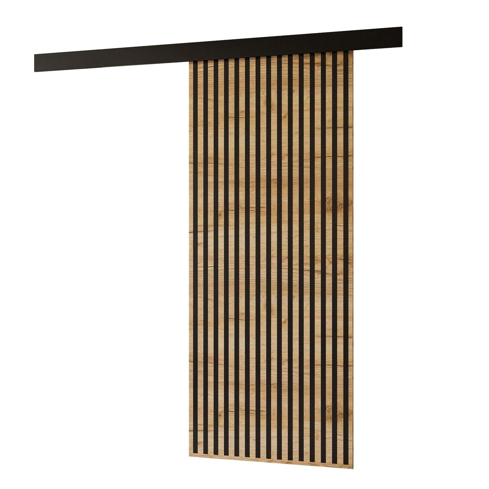 Schiebetür ERCADO, Craft Gold Eiche, Breite 96cm