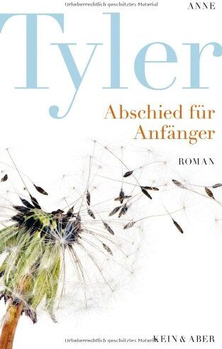 Anne Tyler - Abschied für Anfänger - Preis vom 30.09.2026 09:01:18 h