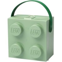 LEGO Box mit Griff , Aufbewahrungsbox hellgrün