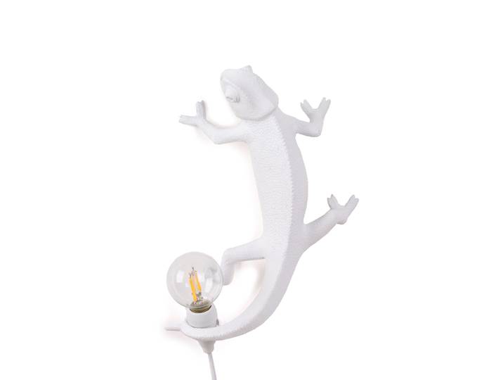 Seletti - Applique avec prise Animaux - Blanc - Résine - Designer Marcantonio