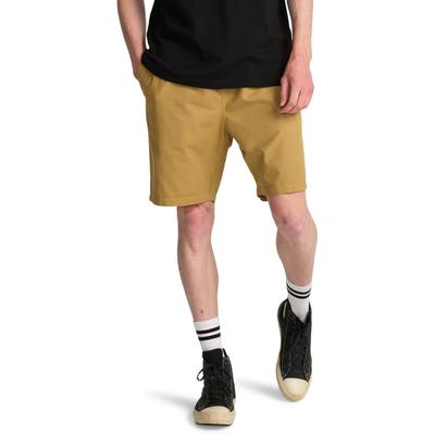 Shorts BILLABONG "Larry Linen", Herren, Gr. M, Normalgrößen, beige (khaki), Obermaterial: 88% Baumwolle, 12% Leinen., Hosen Shorts