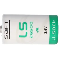 Saft Batterie LS26500, C-Size bobbin (1 Stk., C, 7700 mAh), Batterien + Akkus