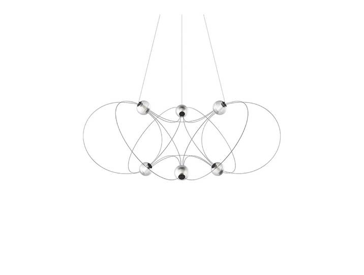 Munari 6 Pendelleuchte Schwarz - DCW - Wohnzimmer - Metall