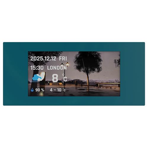 6" (15,24cm) Thermaltake LCD Panel Kit for View 600 TG Transformative Teal