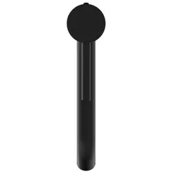 Herzbach DEEP BLACK Waschtischmischer M-Size 150mm 18.023720.1.12 ohne Ablauf Schwarz matt