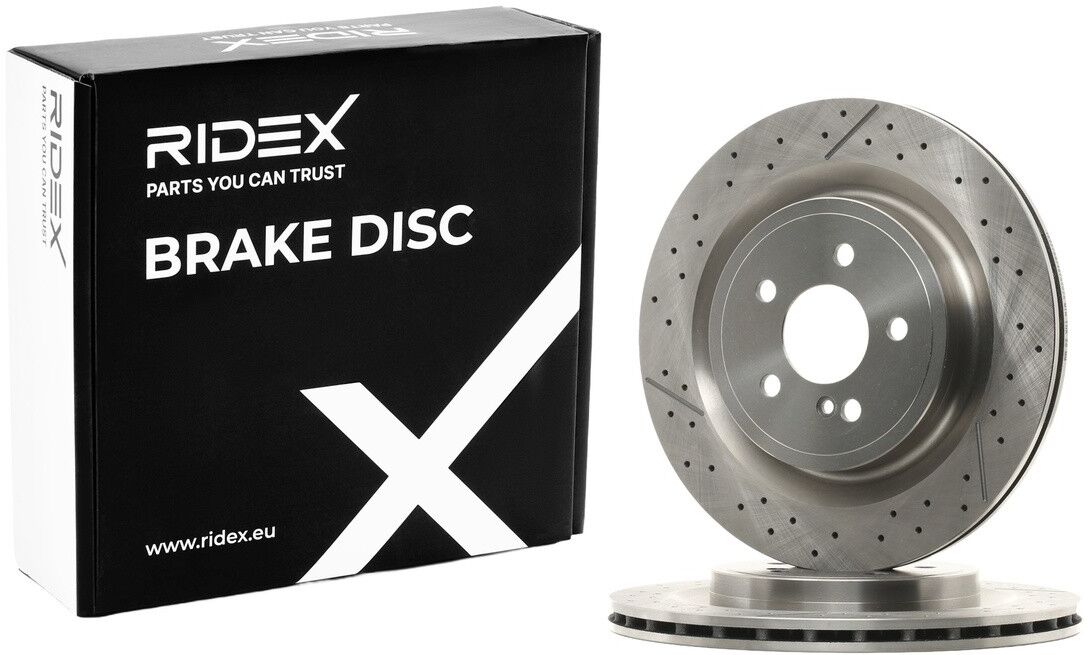 RIDEX 82B1665 Brake disc