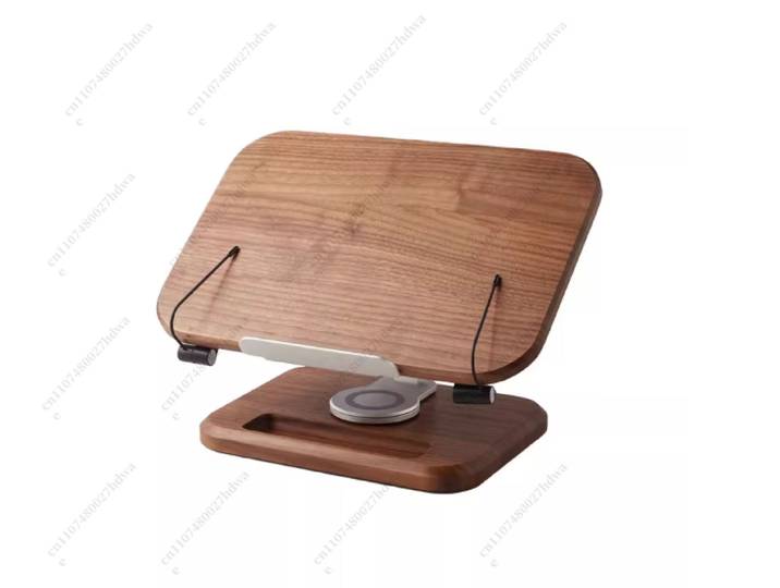 Support de lecture en bois massif de noyer noir, support de lecture pour étudiants, augmentation de la hauteur, livre de peinture, tablette, Notes portables