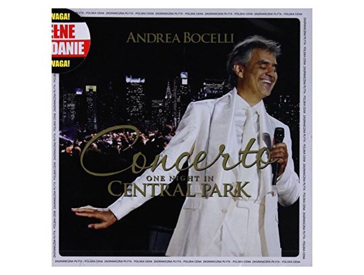 Andrea Bocelli: Concerto: One Night In Central Park [CD]