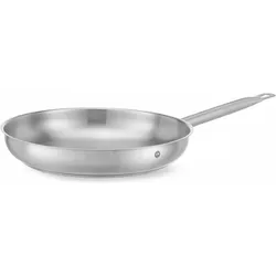 Hendi Bratpfanne ohne Deckel, Pfanne + Kochtopf, Silber