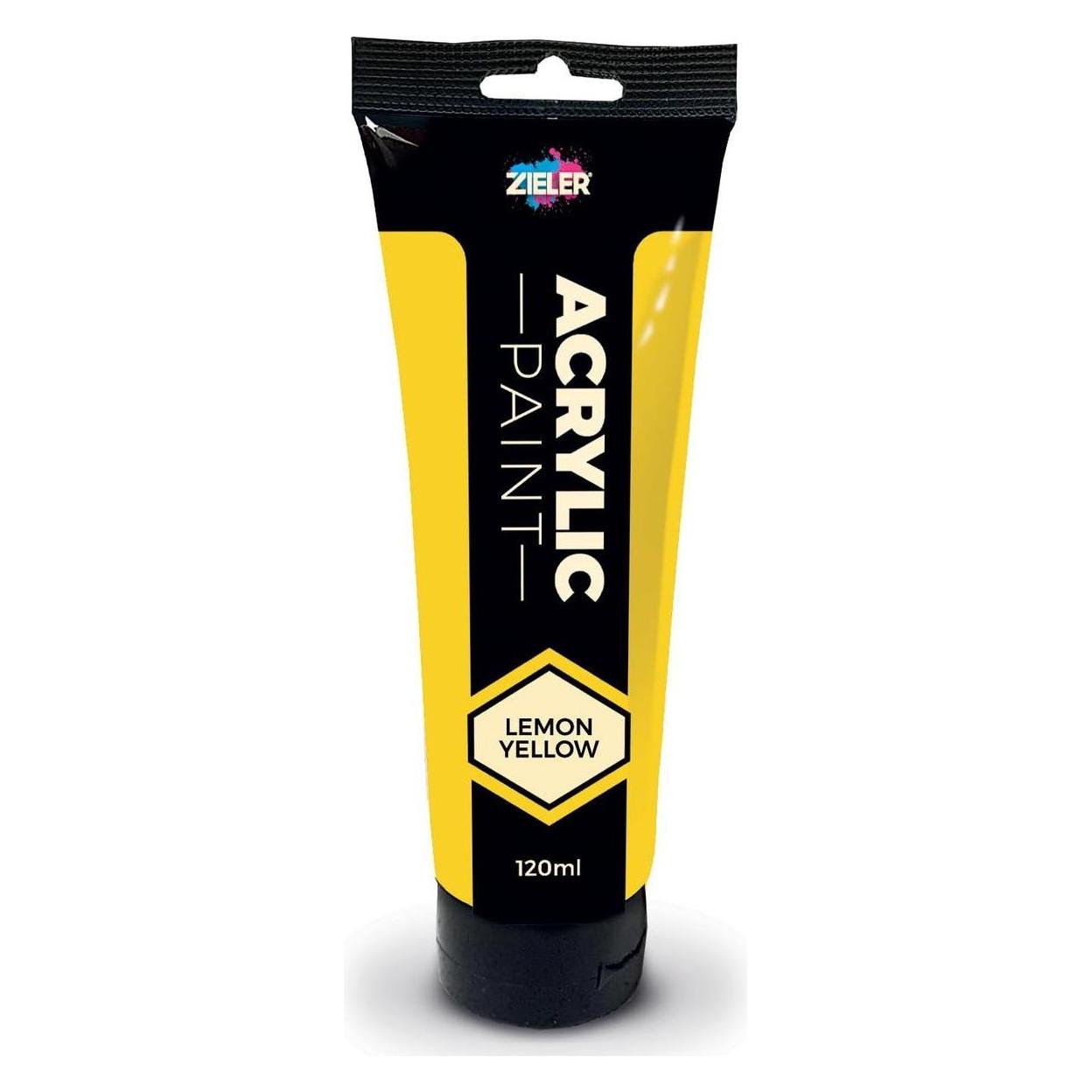 Zieler - Premium Acrylic - Lemon Yellow - 120ml (609299417) (120 ml) (609299417)
