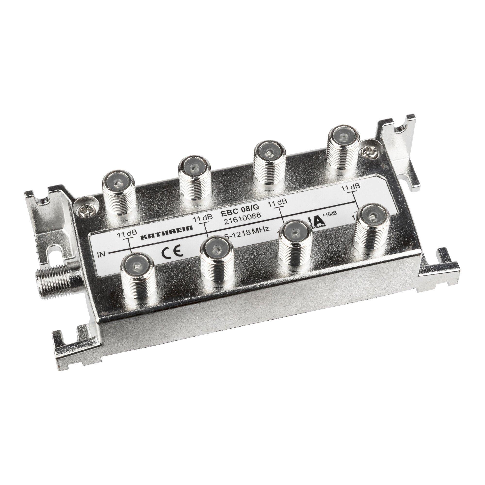 Kathrein Verteiler 8f. 5-1218 MHz 11dB EBC 08/G (21610088)