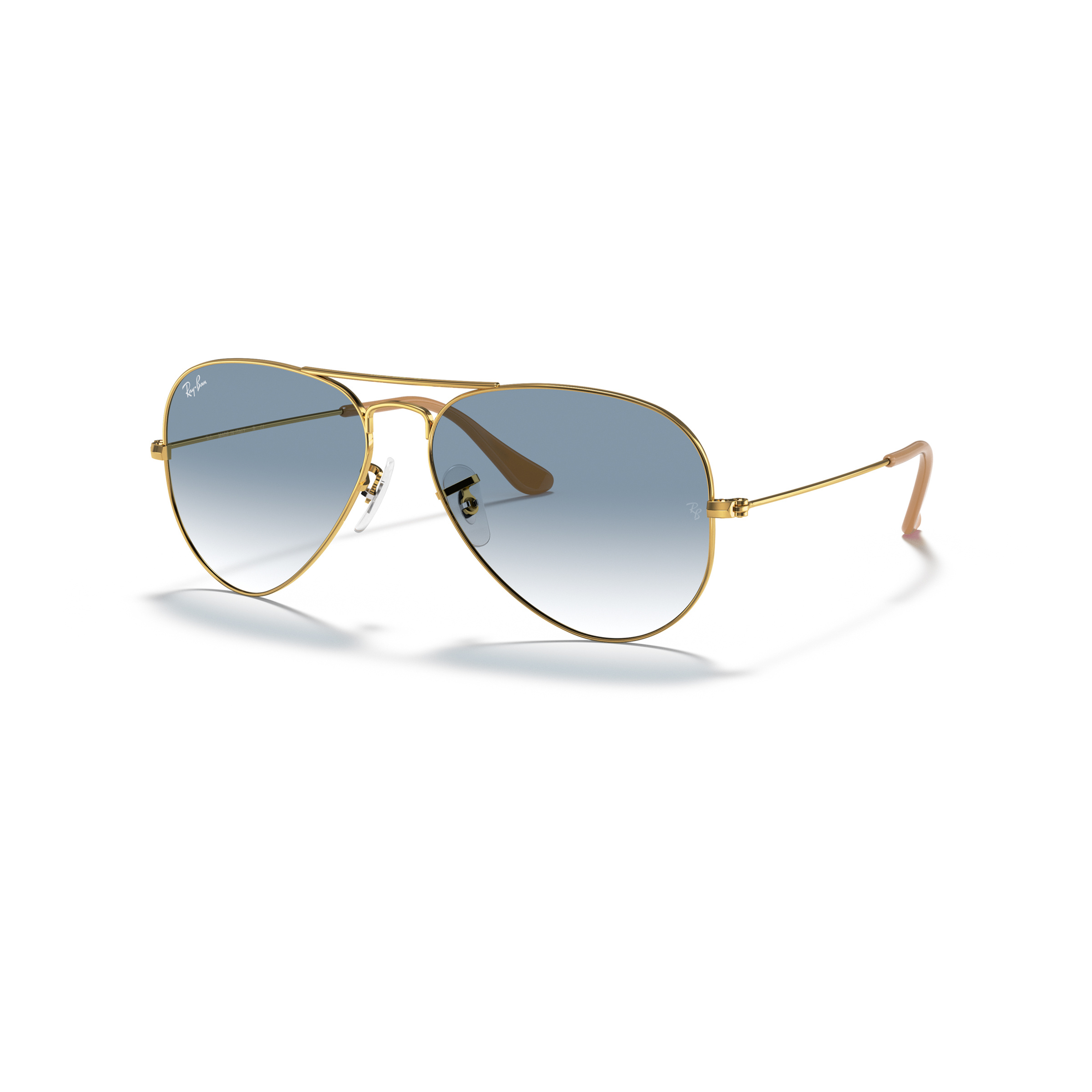 Ray Ban Aviator Large Metal Sonnenbrille Sonnenbrillen blau Lifestyle