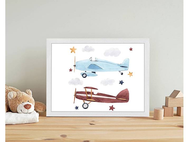 Bild Fly & Dream 33 x 43cm Multicolor