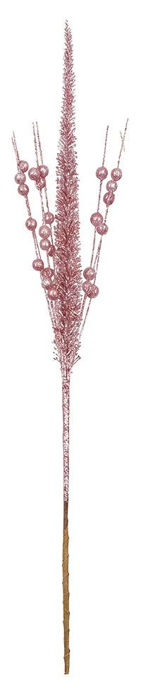 Clayre & Eef Decoratie Ast Rosa kunststof