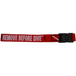 M&M Kofferband mit Zahlenschloss - Remove before Dive