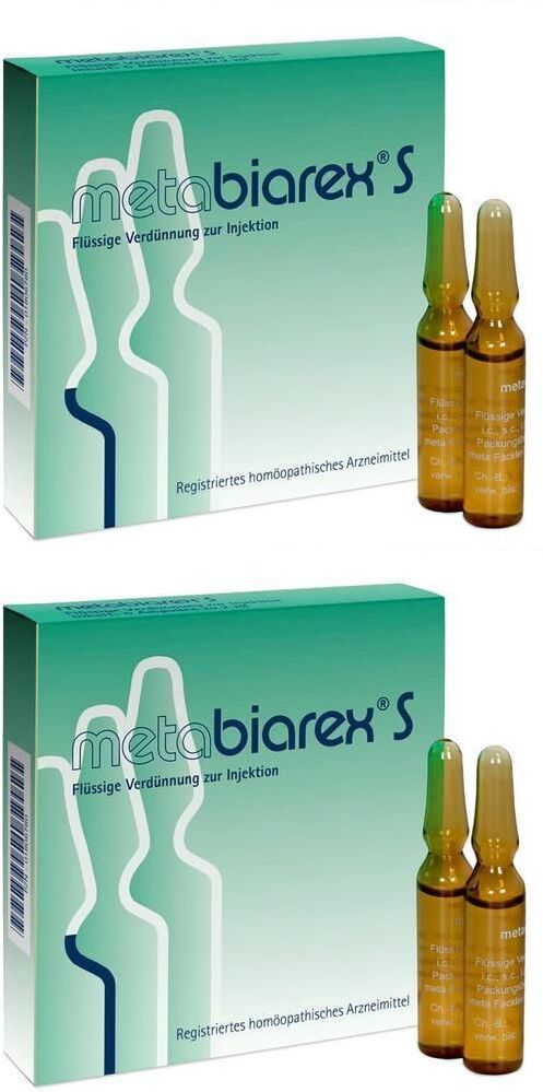 meta FACKLER Metabiarex S Injektionslösung 2x 2x5x2 ml