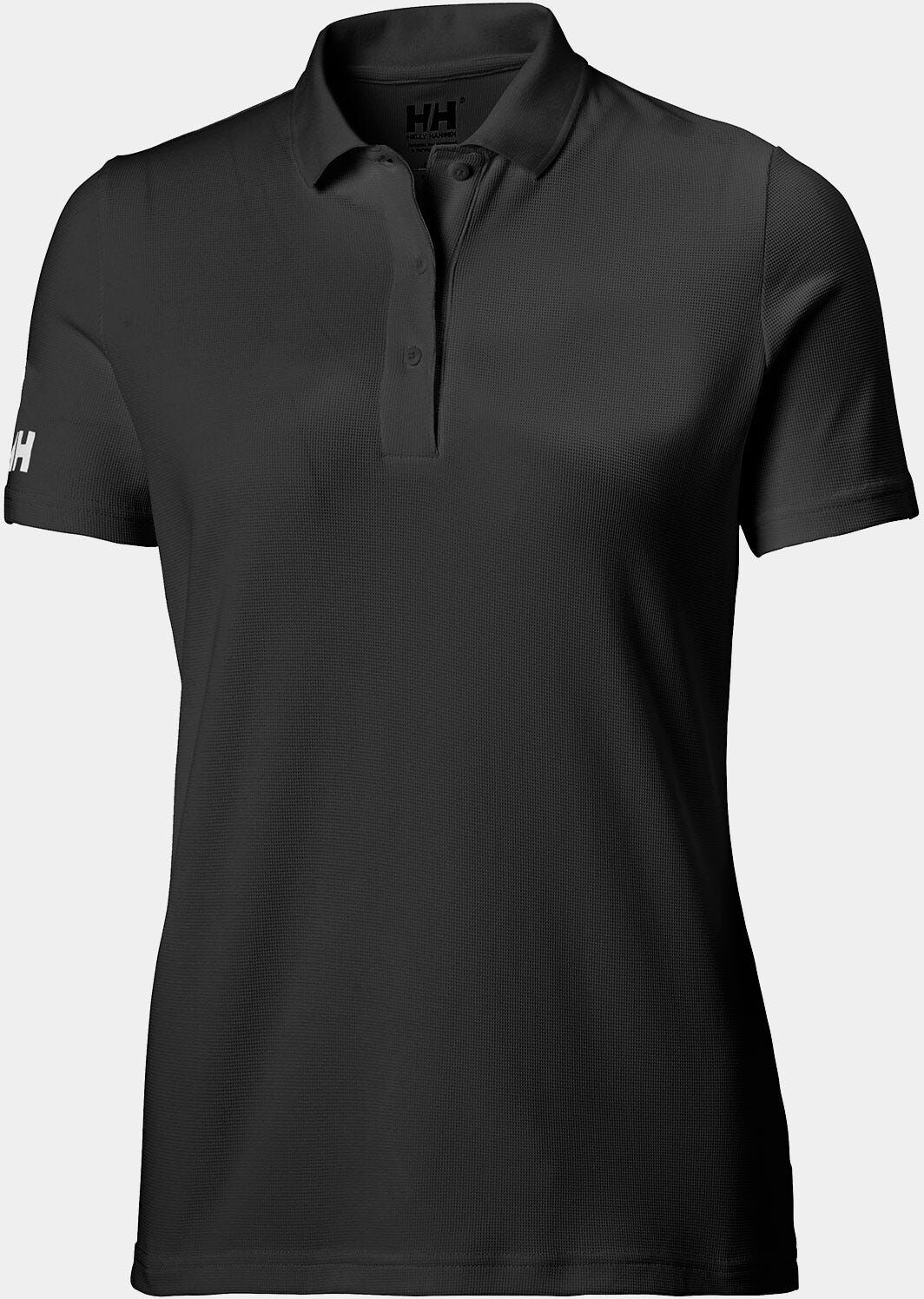 Helly Hansen Women's Crew Technical Polo - Black/Ebony - XS