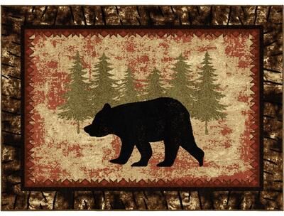 Mayberry Rug Birch Bear