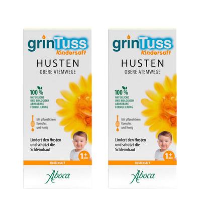 Grintuss Kindersaft x2 2x180 g Sirup