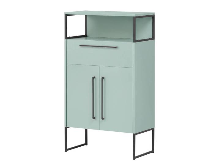 home24 Lage kast Limone 65cm groen/mintkleurig