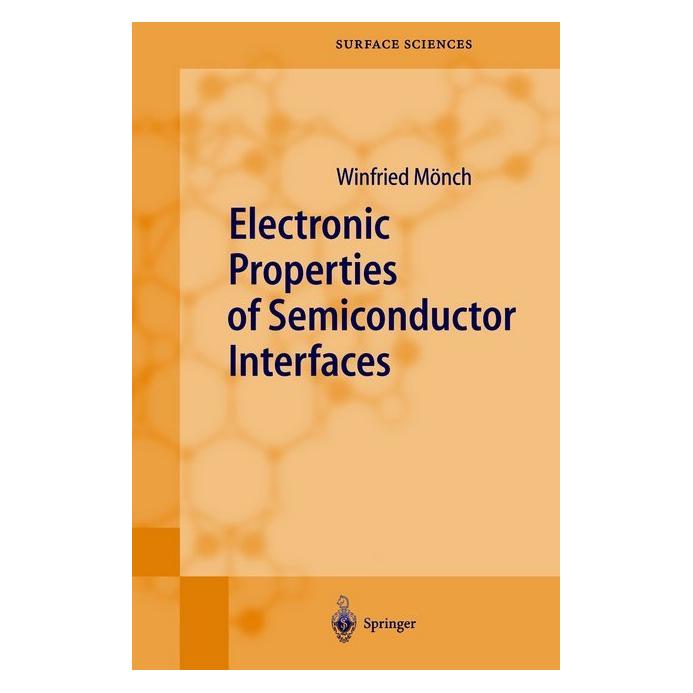 Springer Electronic Properties of Semiconductor Interfaces (Englisch, Softcover, Winfried Mönch) (55375733)