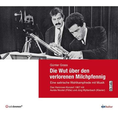Die Wut über den verlorenen Milchpfennig - Günter Grass, CD, 9783861539759