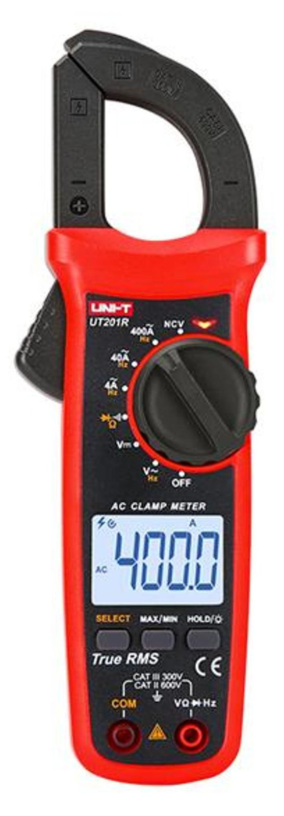 Uni-T UT201R Zangenstromenmeter 400A AC 600V AC/DC