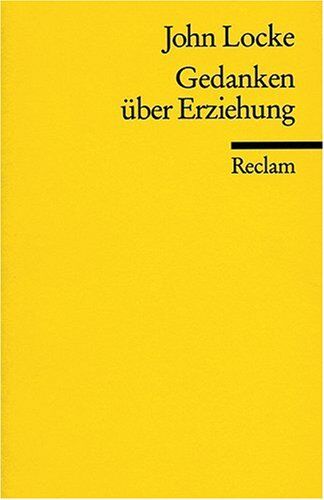 John Locke - Gedanken über Erziehung - Preis vom 10.10.2026 11:48:34 h