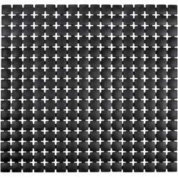 Kleine Wolke, Badewanneneinlage, Badewanneneinlage Gatty 54 x 54 cm, Schwarz (54 x 54 cm)