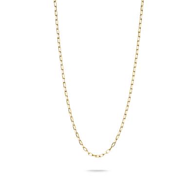 Collierkettchen THOMAS SABO "Charm Club Connect" Gr. 45, gelbgoldfarben, Halsketten, Damen, 45, Edelstahl, B: 2,3mm, B:2,3mm