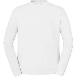 Fruit of the Loom Iconic Premium Set-In Sweat Unisex Rundhals Sweatshirt mit CiCLO® Technologie, weiß, XL