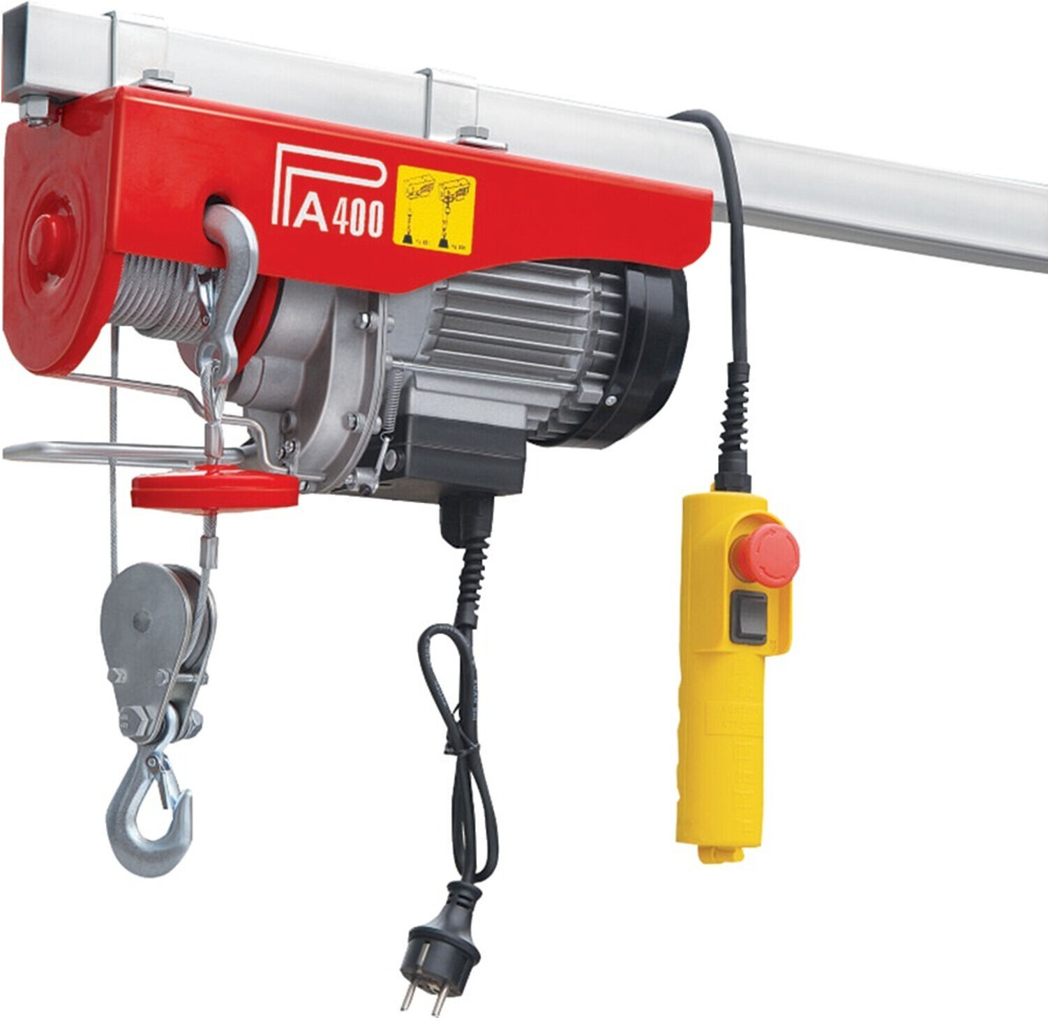 BADA Elektro Seilzug 300 600 kg Seil 12 m