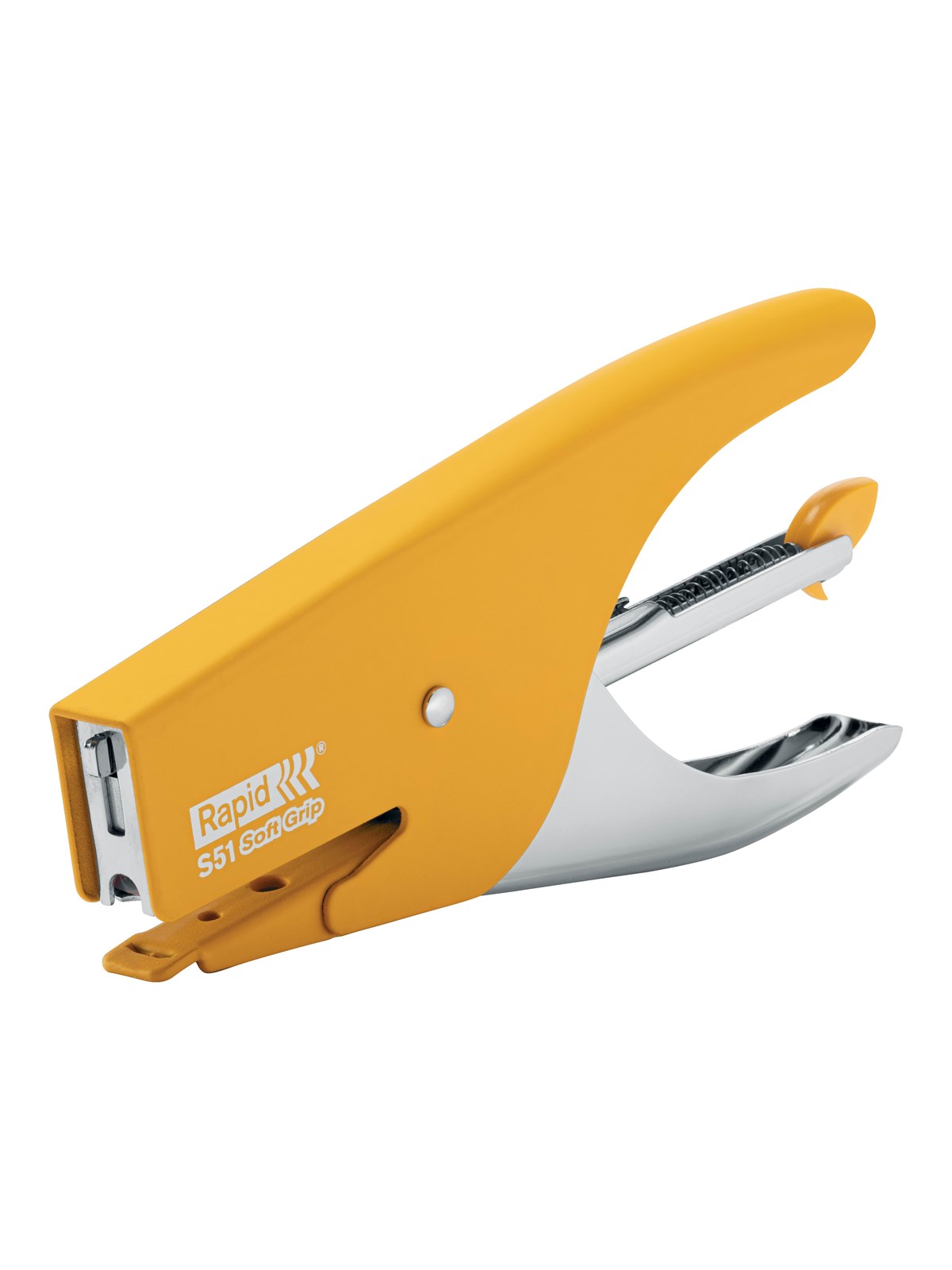 Rapid Supreme Heftzange S51 Soft Grip Gelb