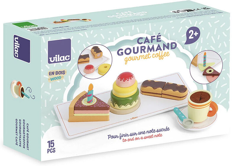 Jeu d'imitation Le Café Gourmand en bois - Vilac