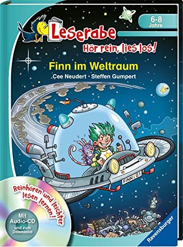 Cee Neudert - Finn im Weltraum (Leserabe - Hör rein, lies los!) - Preis vom 07.10.2026 11:45:10 h
