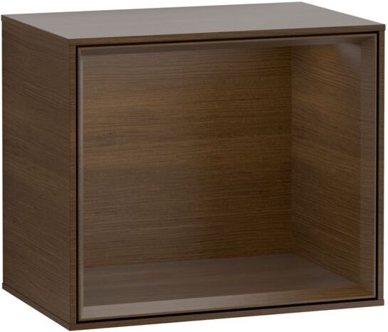 Villeroy und Boch Finion Regalmodul FD10GNGN 41,8x35,6x27cm, Regal Walnut Veneer, Walnut veneer