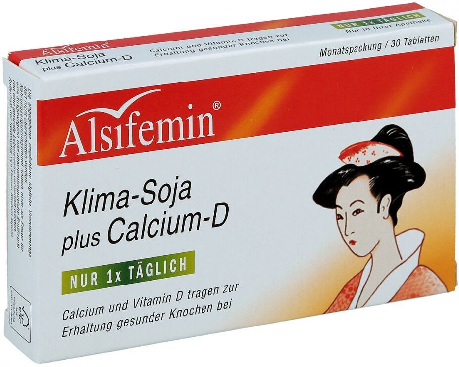 Alsifemin Klima Soja + Calcium + Vitamin D Tabletten