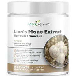 VitaSanum® Löwenmähnen-Extrakt – 500 mg Tagesportion