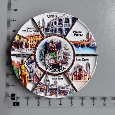 Inspire Picks Verona Italy Souvenir Magnet Ancient City Travel Fridge Decor h
