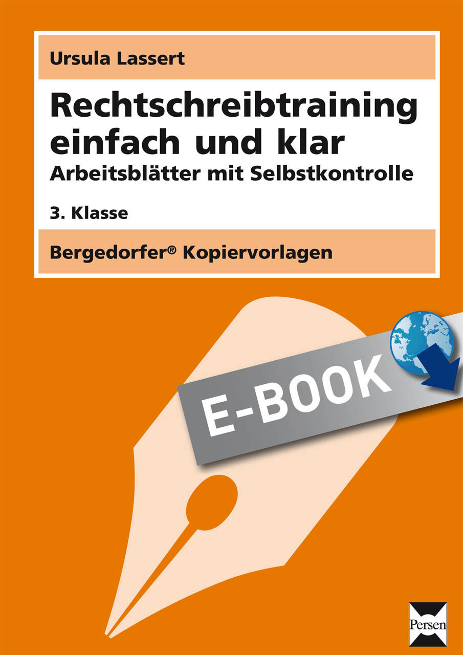 Persen Verlag Rechtschreibtraining einfach und klar - 3. Klasse