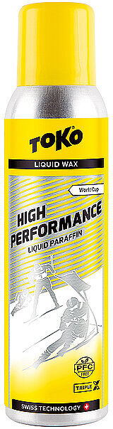 TOKO Gleitwax High Performance Liquid Paraffin yellow 125ml keine Farbe B