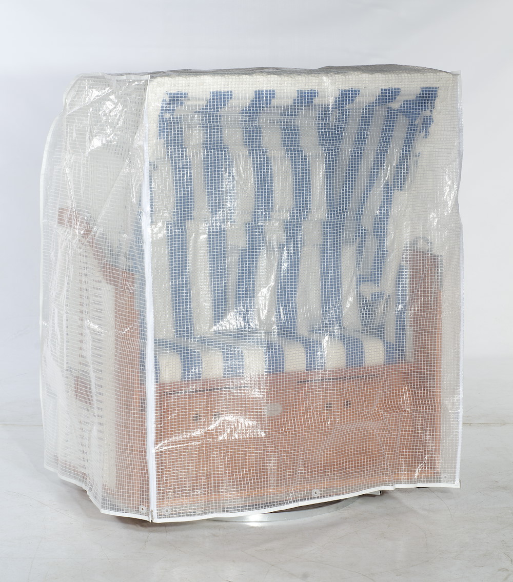 MUESING Schutzhülle für 2-Sitzer XL transparent, B135xT110xH156 cm 16884487