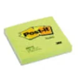 Post-it Haftnotiz Neon Notes 654NGR 76x76mm 100Blatt neongrün