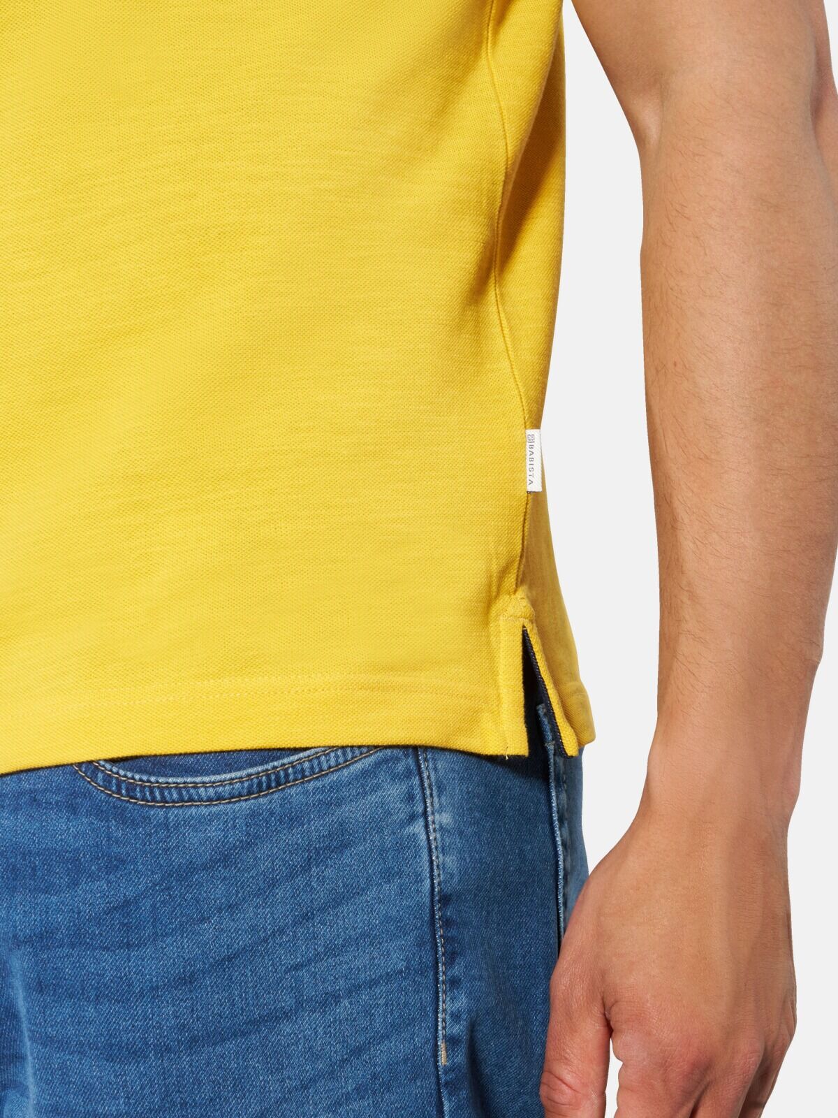 T-Shirt BABISTA "T-Shirt CARITESS", Herren, Gr. XXL, gelb, Shirts T-Shirt