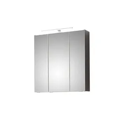 calmo2go Spiegelschrank  Averner See , grau , Maße (cm): B: 65 H: 70 T: 16.0