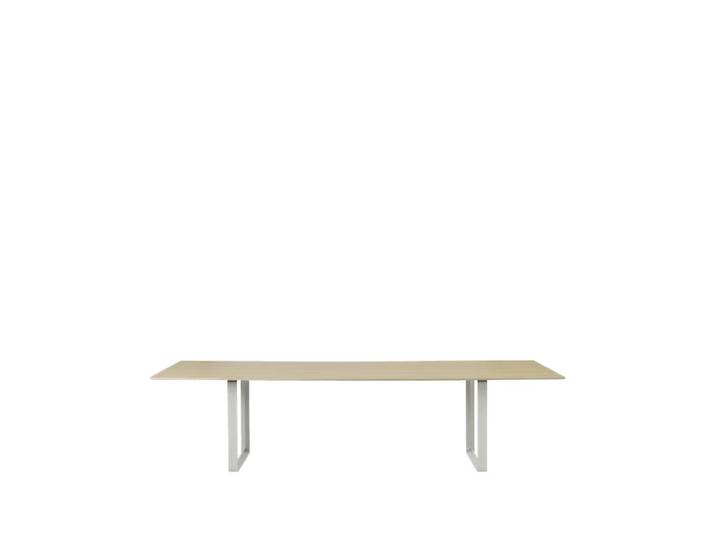 Muuto 70/70 Esstisch 295 x 108cm Oak veneer-Plywood-Grey