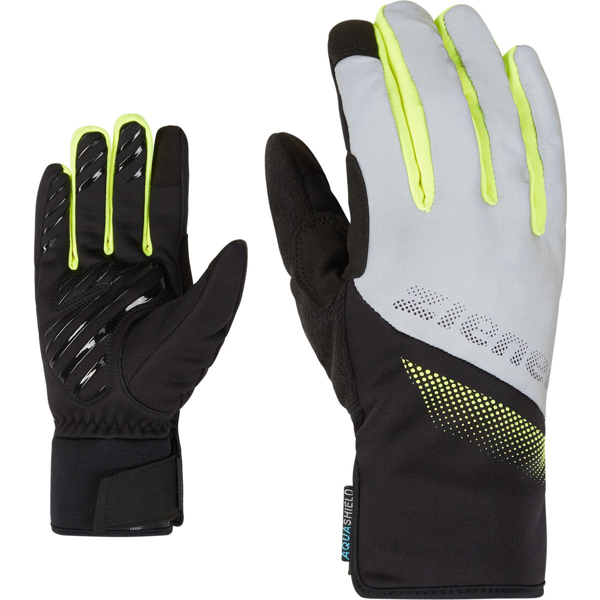 Ziener Dilip-z AS Touch Bike Glove Unisex poison yellow (737) 7 117023-737-7